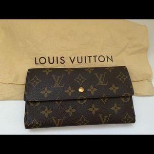 SOLD Louis Vuitton Trifold Long Wallet